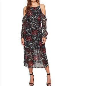 1. State Floral Cold Shoulder Maxi Dress